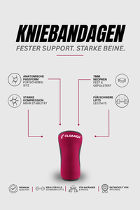 Bundle Essential Schwarz/Rot – Grips, Knie & Arm