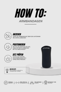 Bundle Protection Schwarz – Gürtel, Knie & Arm