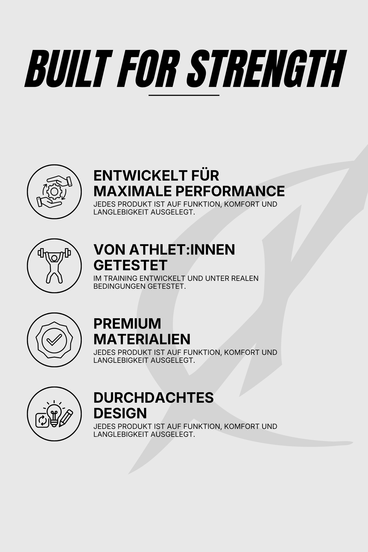 Bundle Essential Schwarz – Grips, Knie & Arm