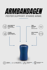 Bundle Protection Mitternachtsblau – Gürtel, Knie & Arm