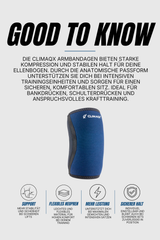 Bundle Protection Mitternachtsblau – Gürtel, Knie & Arm
