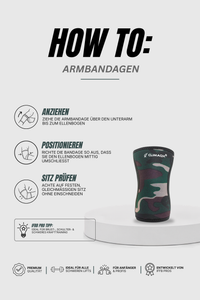 Bundle Essential Green-Camouflage – Grips, Knie & Arm