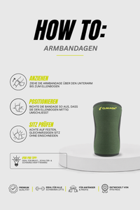 Bundle Essential Schwarz/Khaki – Grips, Knie & Arm