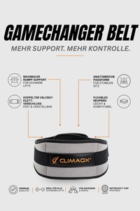 Gewichthebergürtel GameChanger Neopren XS - XL