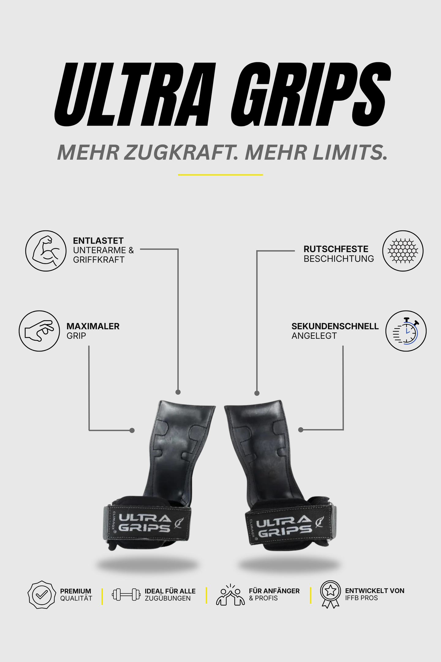 Climaqx Herren Ultra Grips