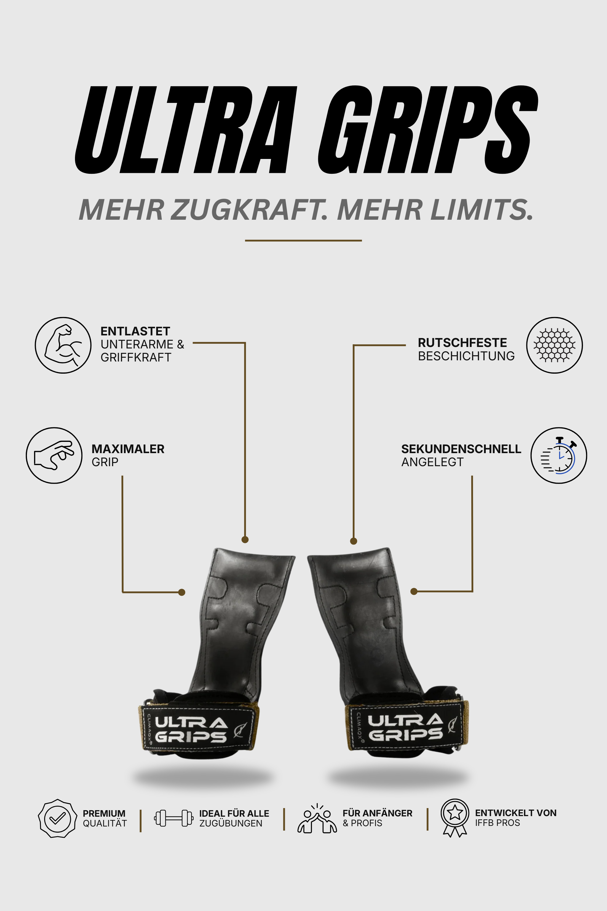 Climaqx Herren Ultra Grips