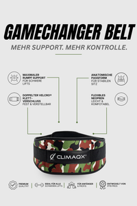 Gewichthebergürtel GameChanger Neopren XS - XL