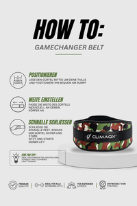 Bundle Protection Green-Camouflage – Gürtel, Knie & Arm