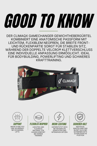 Gewichthebergürtel GameChanger Neopren XS - XL