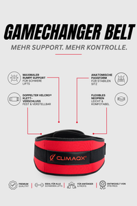 Gewichthebergürtel GameChanger Neopren XS - XL