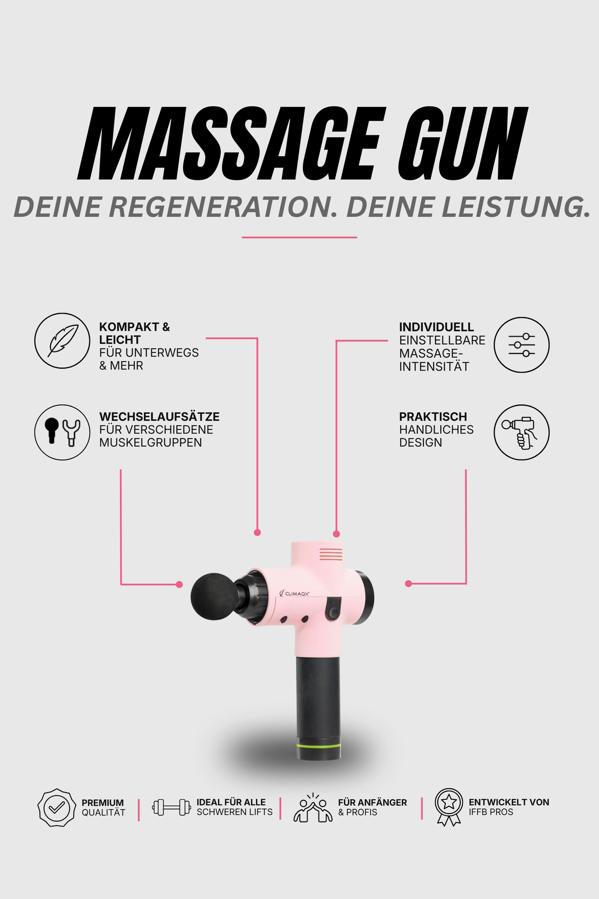 CLIMAQX MASSAGE GUN