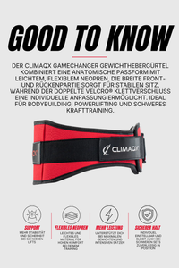 Gewichthebergürtel GameChanger Neopren XS - XL