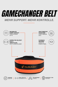 Gewichthebergürtel GameChanger Neopren XS - XL