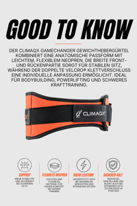Gewichthebergürtel GameChanger Neopren XS - XL