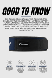 Gewichthebergürtel Evolution Neopren XS - XL