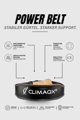 Gewichthebergürtel Power Belt Leder S - XL