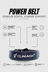 Gewichthebergürtel Power Belt Leder S - XL