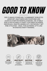 Gewichthebergürtel Power Belt Leder S - XL
