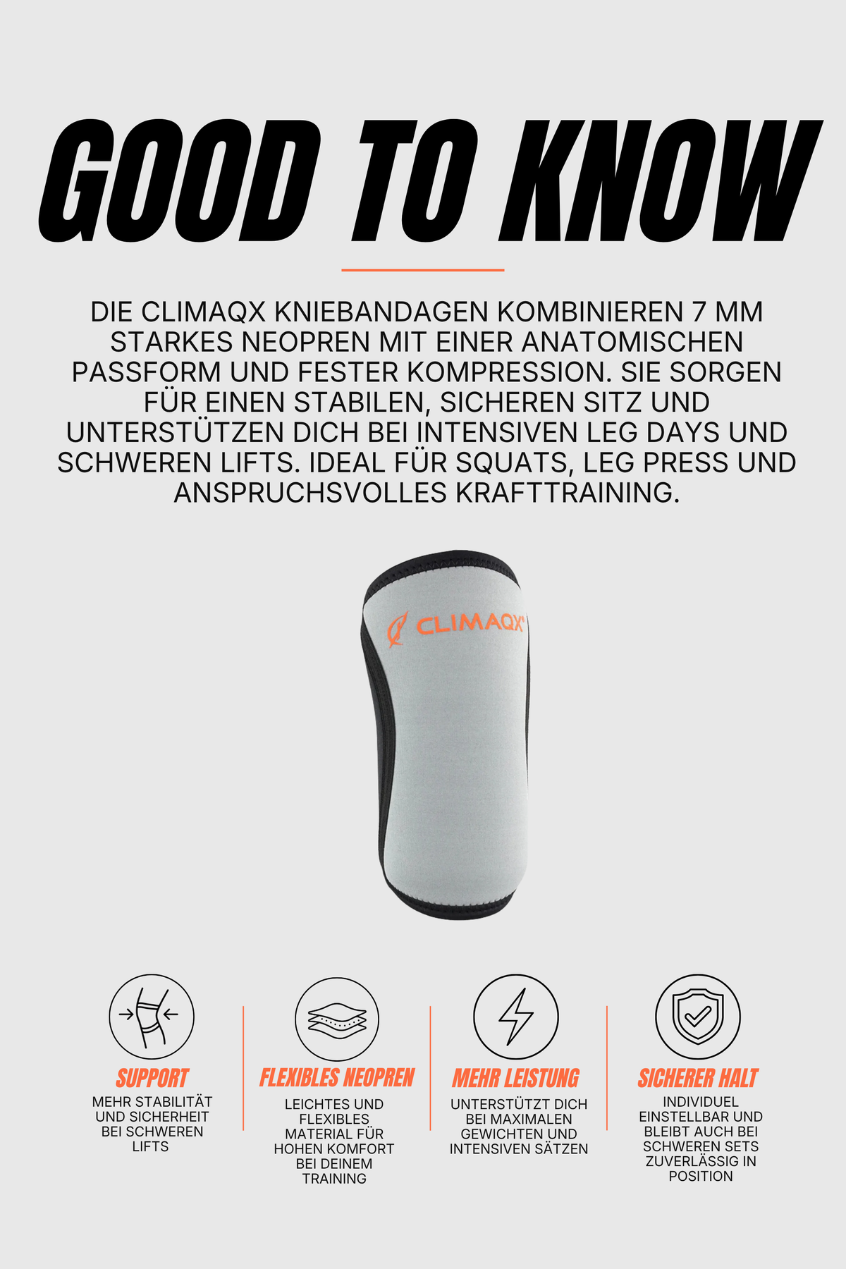 Bundle Essential Grau – Grips, Knie & Arm