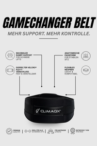 Gewichthebergürtel GameChanger Neopren XS - XL
