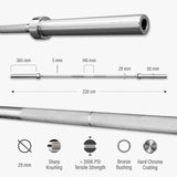 Climaqx 50mm Langhantel