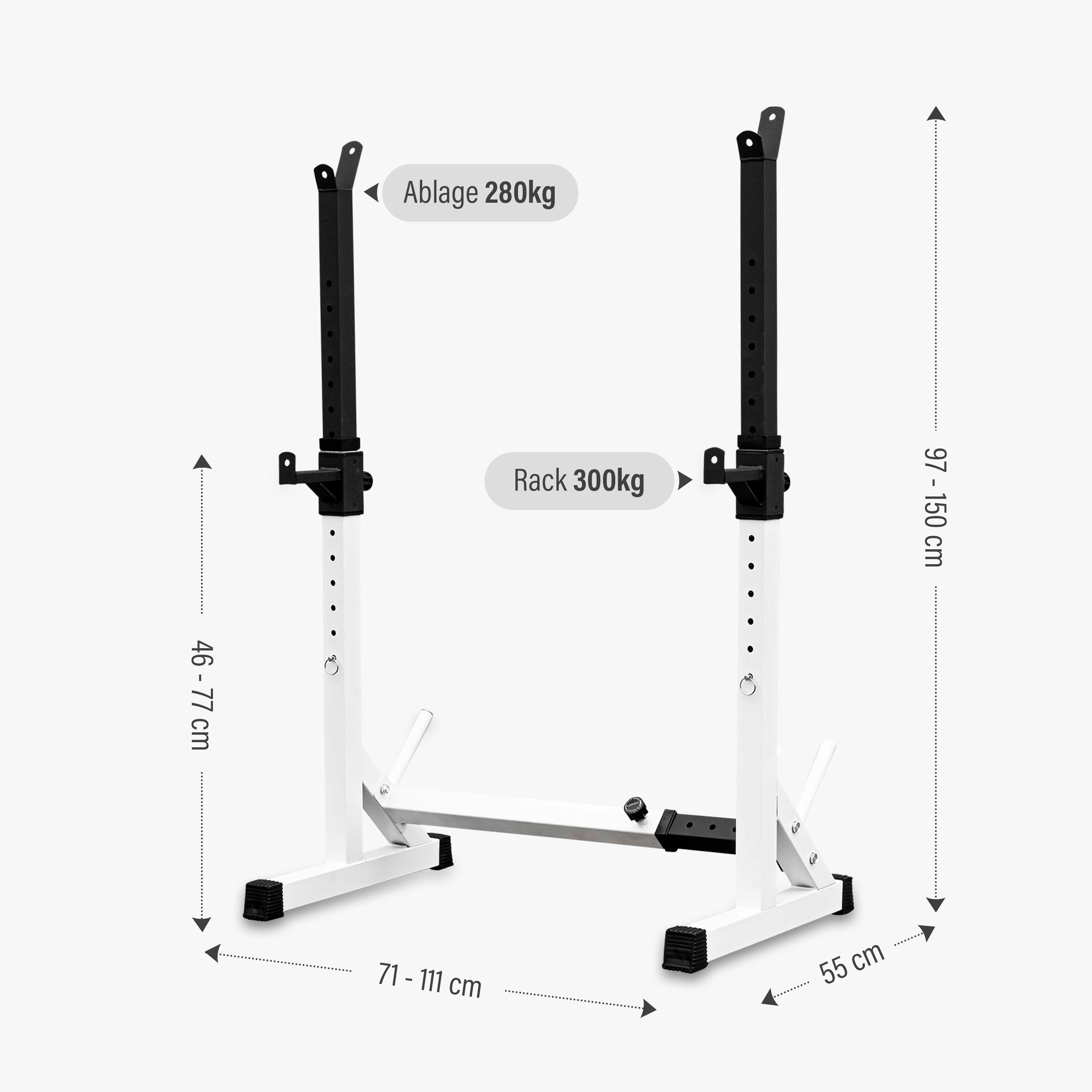 Climaqx® Langhantel-Ständer